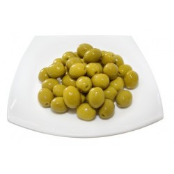 Manzanilla variety olives...