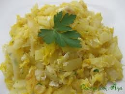 Bacalao - Migas Desaladas tipo Inglés