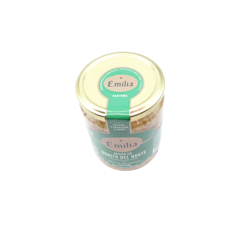 Migas de Bonito del Norte en Aceite de Oliva 430 g — Conservas Emilia | SalazonArte