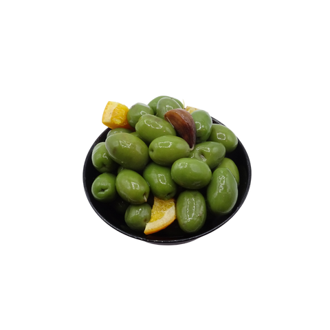 Aceitunas Partidas de Jaén Aliñadas — Machacadas al estilo andaluz