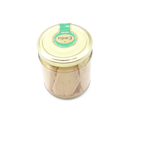 Migas de Bonito del Norte en Aceite de Oliva 430 g — Conservas Emilia | SalazonArte