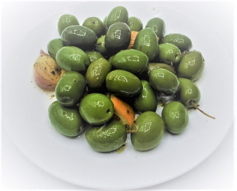 Aceitunas partidas de Jaén