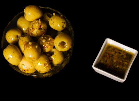 Aceitunas al Chimichurri
